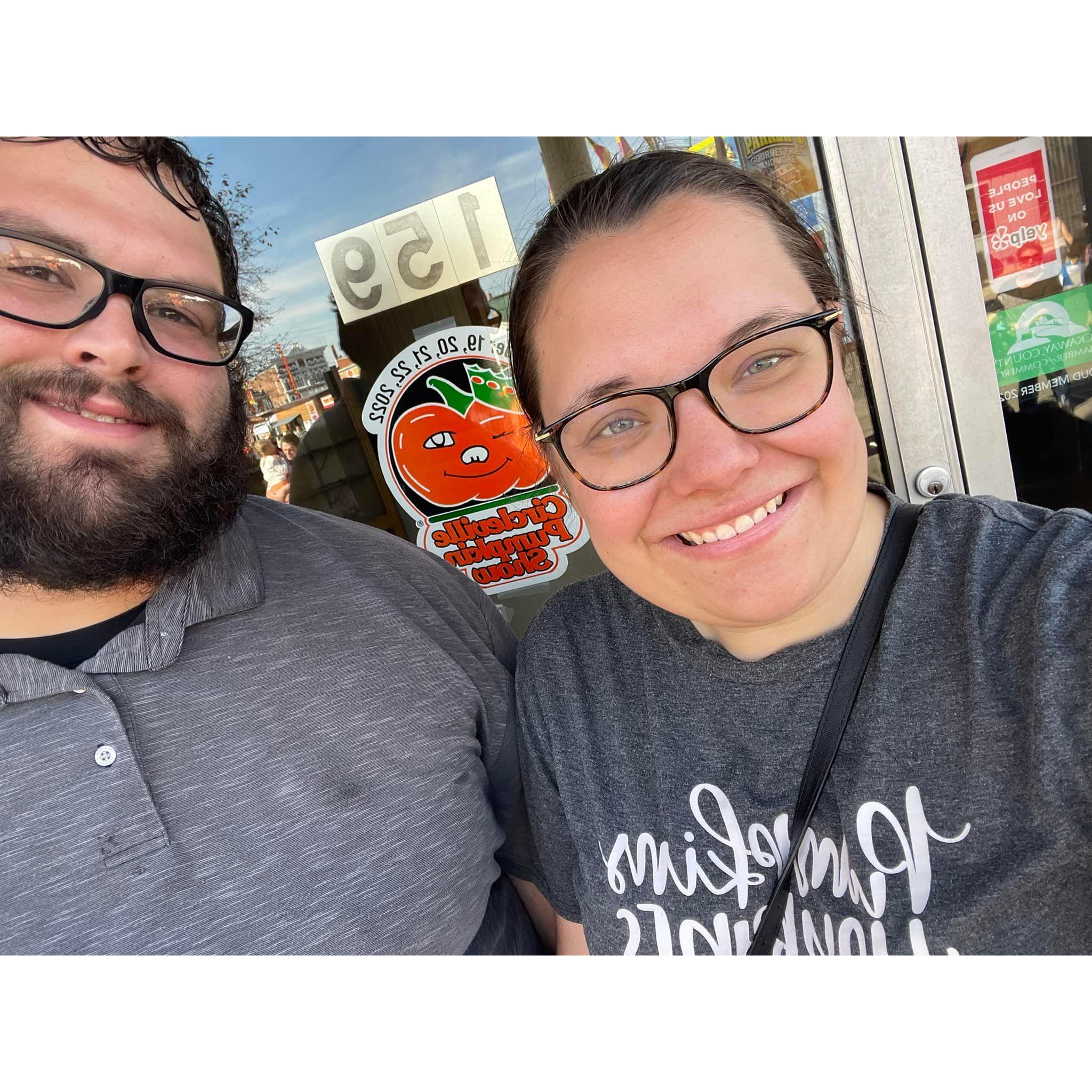 Our first pumpkin show.