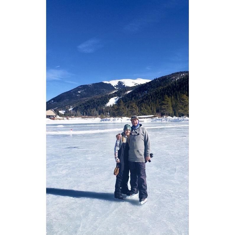 Ice Skating for Valentine's Day