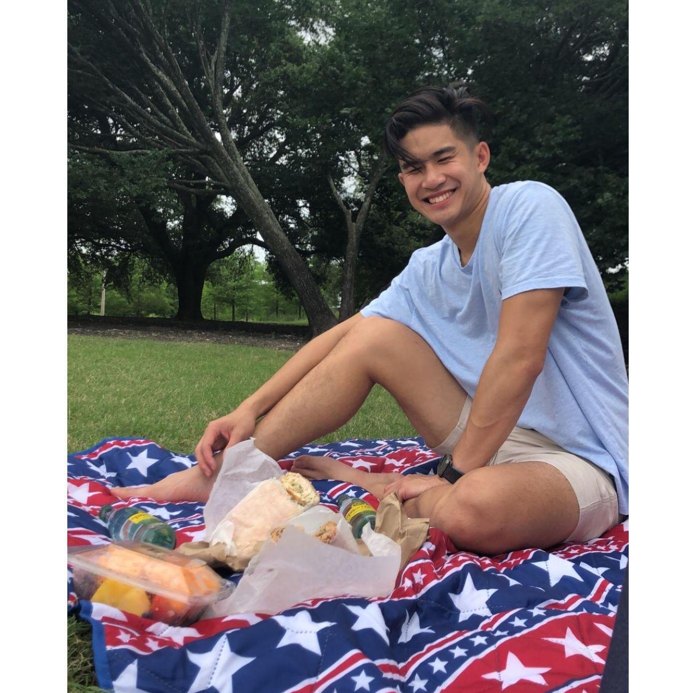 Picnic at Buffalo Bayou, 2019