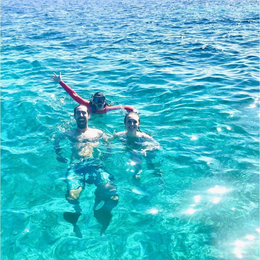 Gallagher family vacay in Belize. (Say hi to Daniel's favorite sister, Katelyn!)