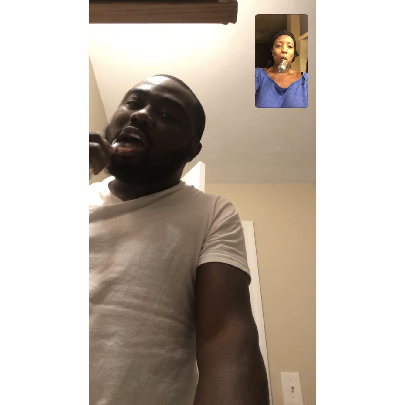 FaceTime saved us...Dat long distance love