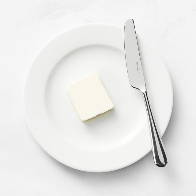 Apilco Tuilleries Porcelain Bread & Butter Plates, Set of 8