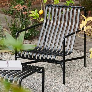Design Within Reach Palissade Lounge Chair, Low Back – Anthracite