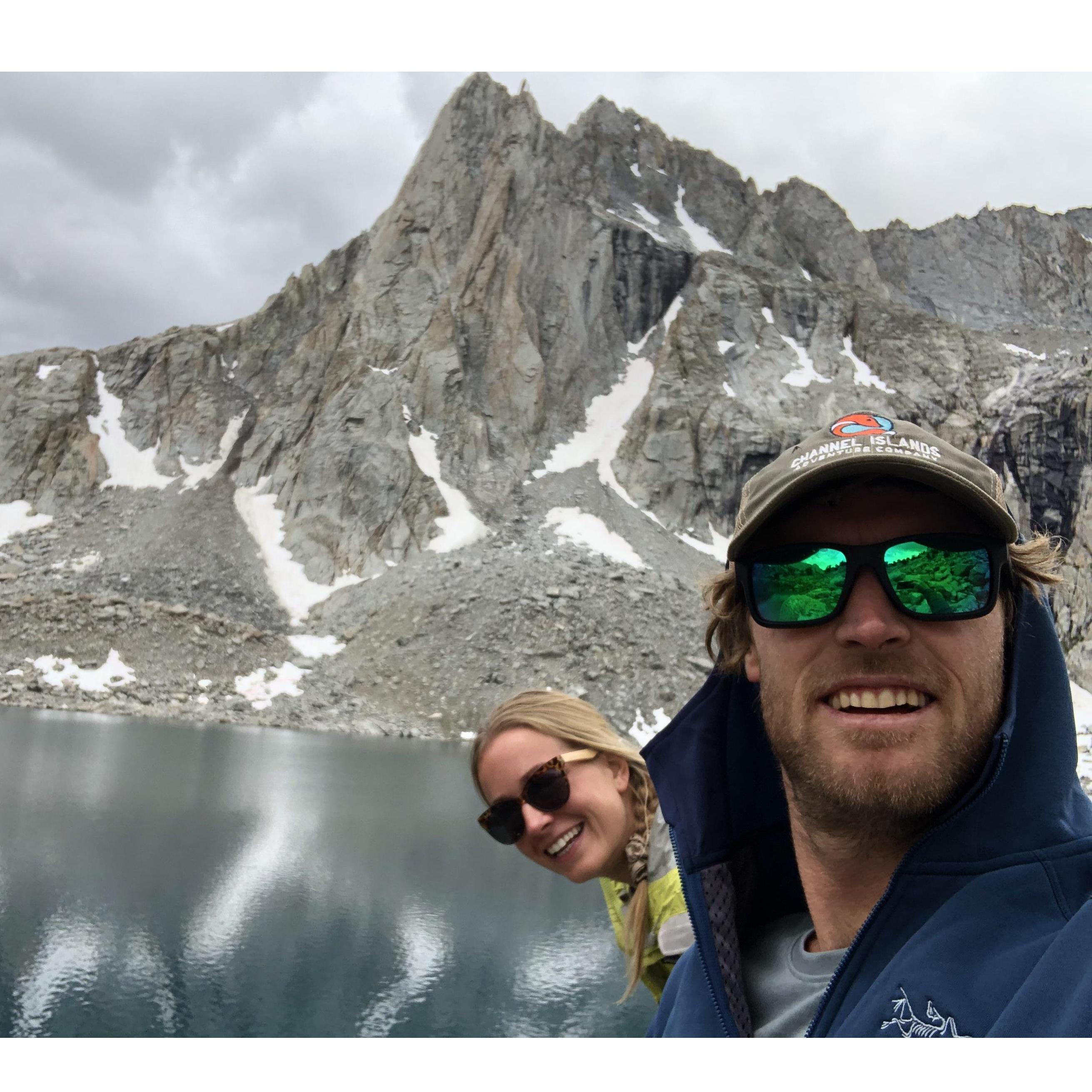 Lake Sabrina backpacking