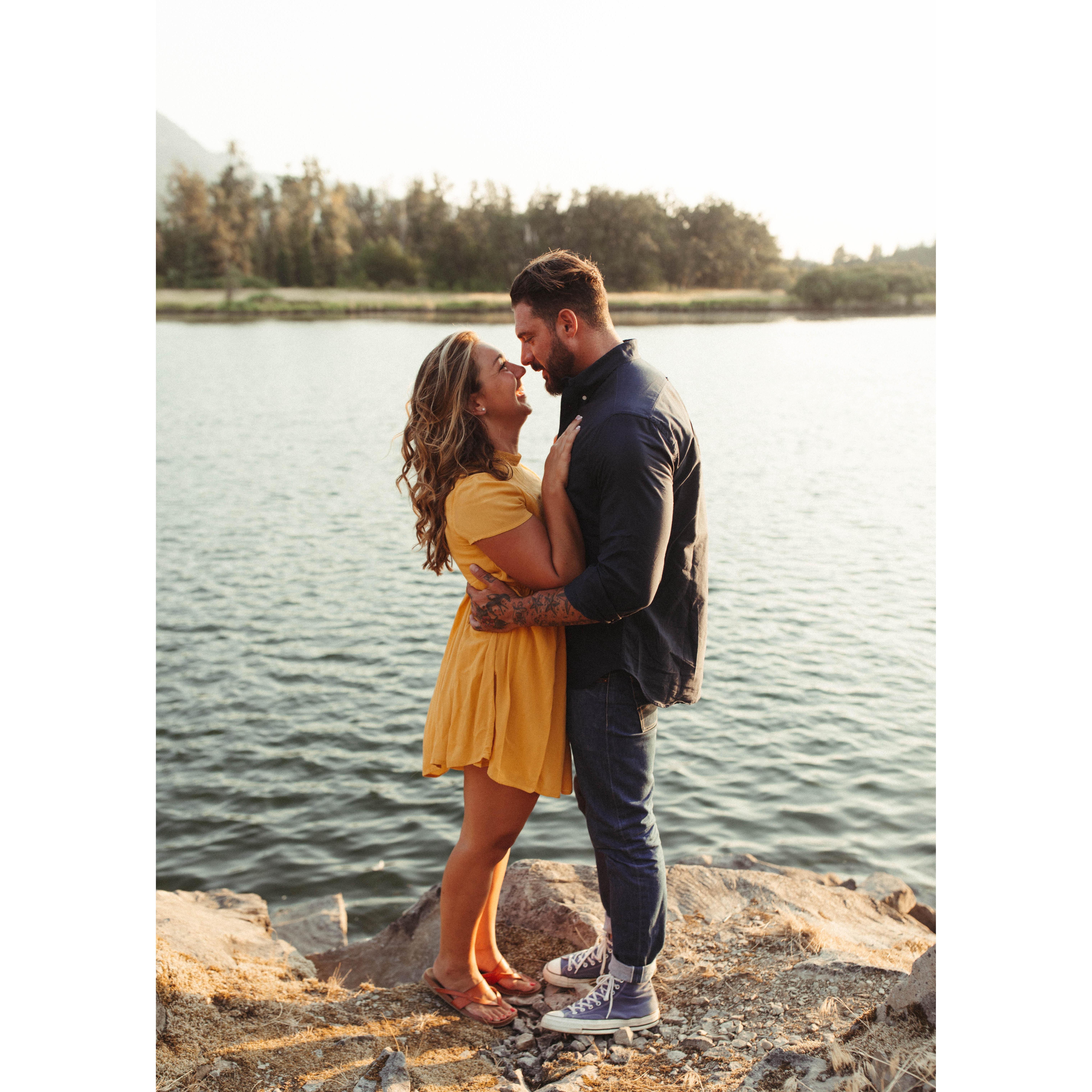 Check out that view and this love. Wow.