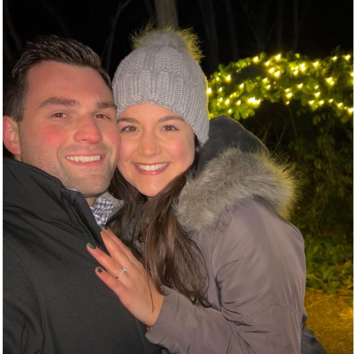 The night we got engaged!