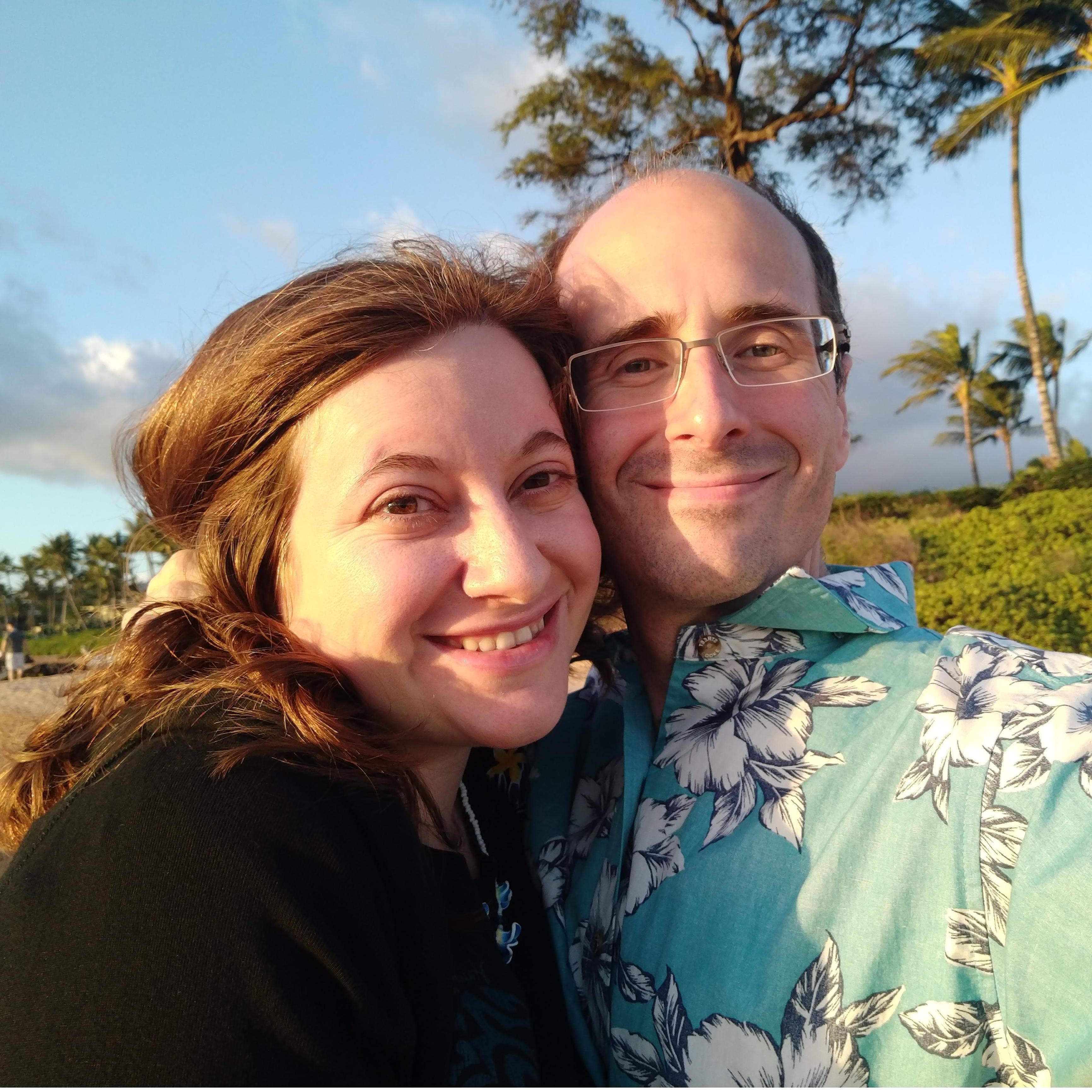 In Hawaii for Jay's wedding!