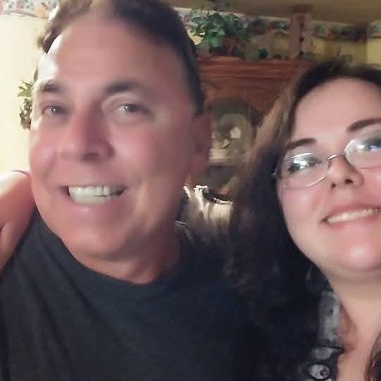 Dad without his stache