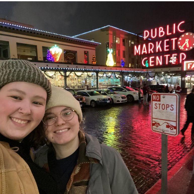 trip to seattle for caitlin's 25th birthday, 2023