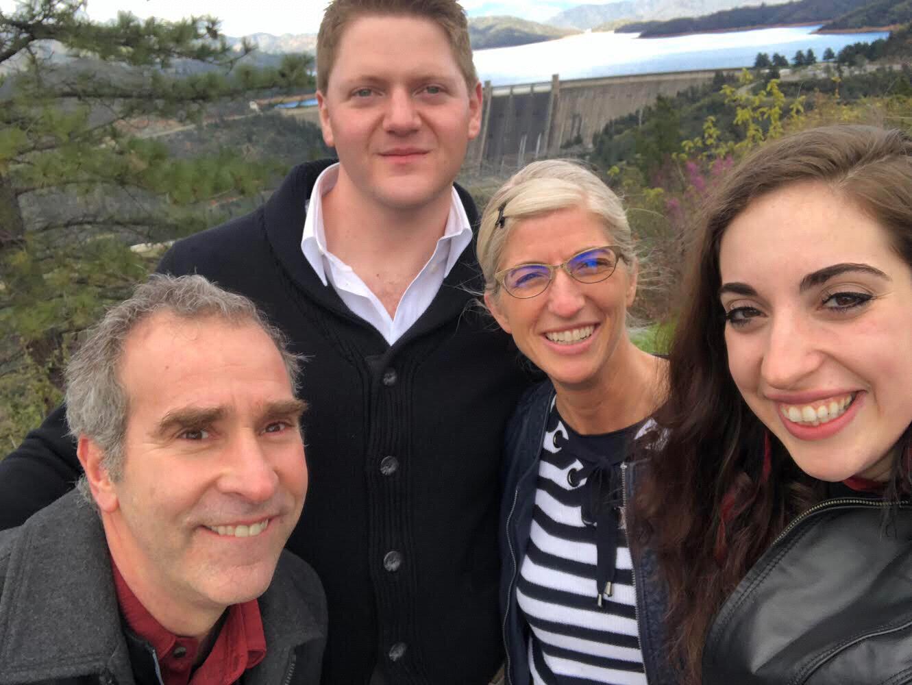 Shasta Dam with my parents in town!