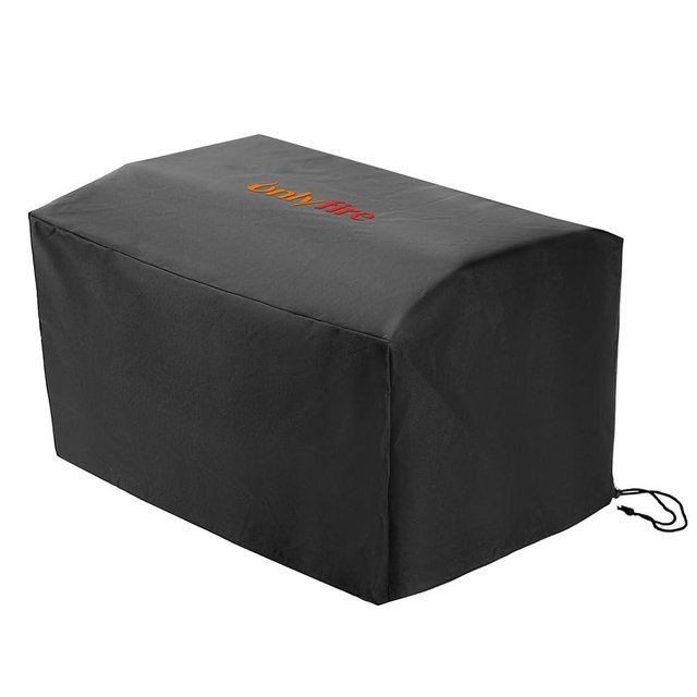 25" Grill Cover for Grill & Oven, Waterproof Barbecue BBQ Cover for Blackstone, Cuisinart, Royal Gourmet, Pit Boss, Monument Grills, Fits Onlyfire Gas Grills, Pizza Oven, Wood Pellet Smoker, CV700