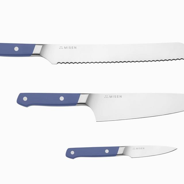 Misen Essentials Knife Set 5 piece in black