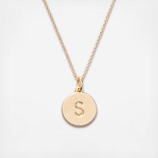 Gold Initial Pendant