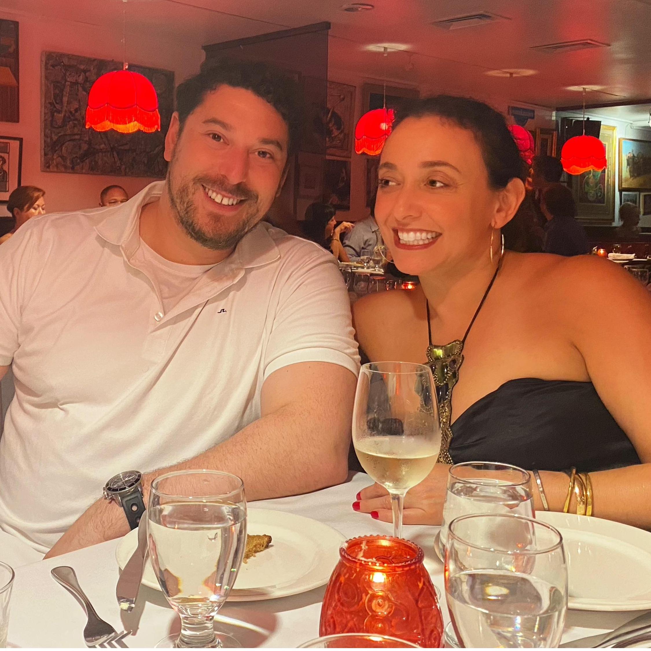 At one of our favorite spots - The Russian Samovar