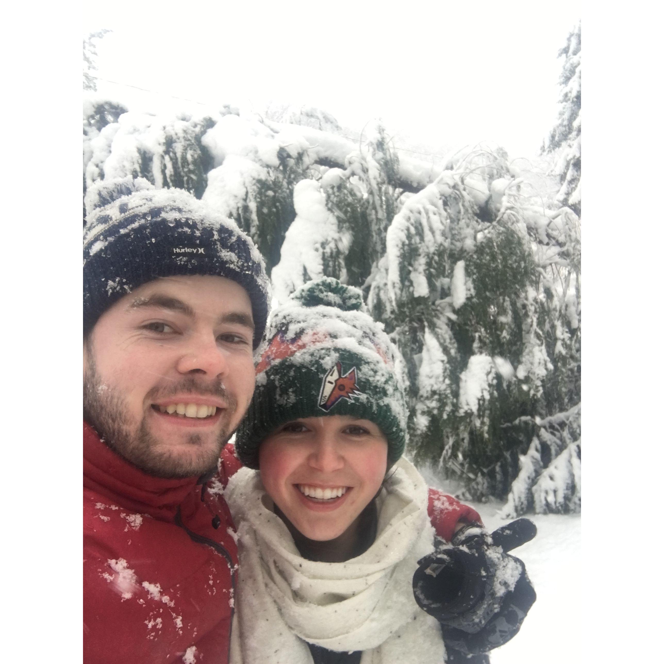 Isn't it great to have somebody to keep you warm?