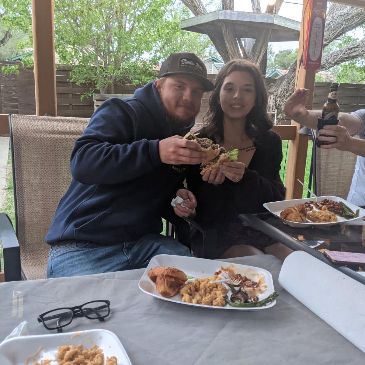 Dinner after proposal