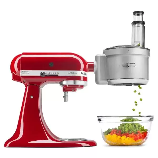 KSM2FPA Gray Food Processor Attachment for KitchenAid Stand Mixer