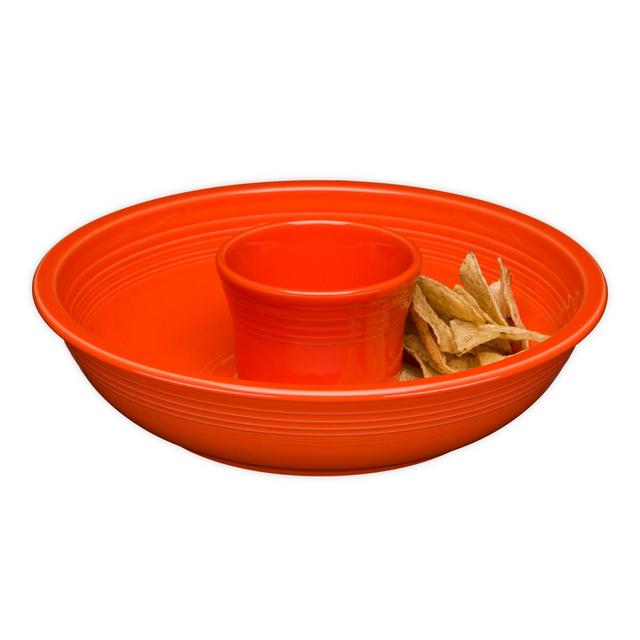Fiesta® Chip and Dip in Poppy
