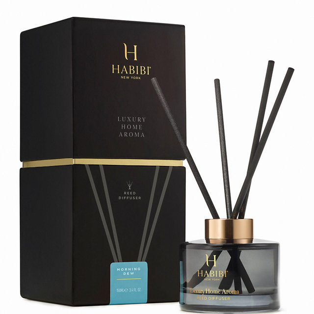 HABIBI NY Luxury Reed Diffuser - Morning Dew 3.4 oz.