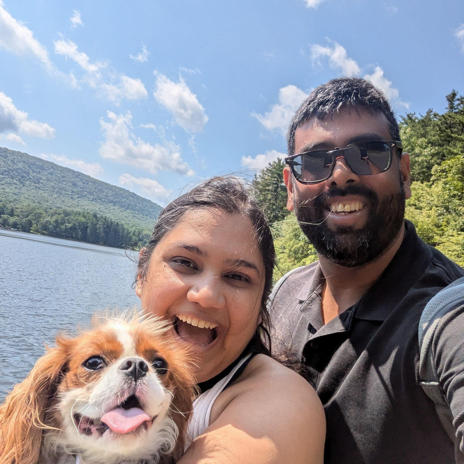 Our first trip away as a family