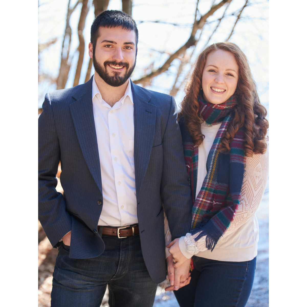More pictures from our engagement shoot last spring with our wedding photographer, Melanie!