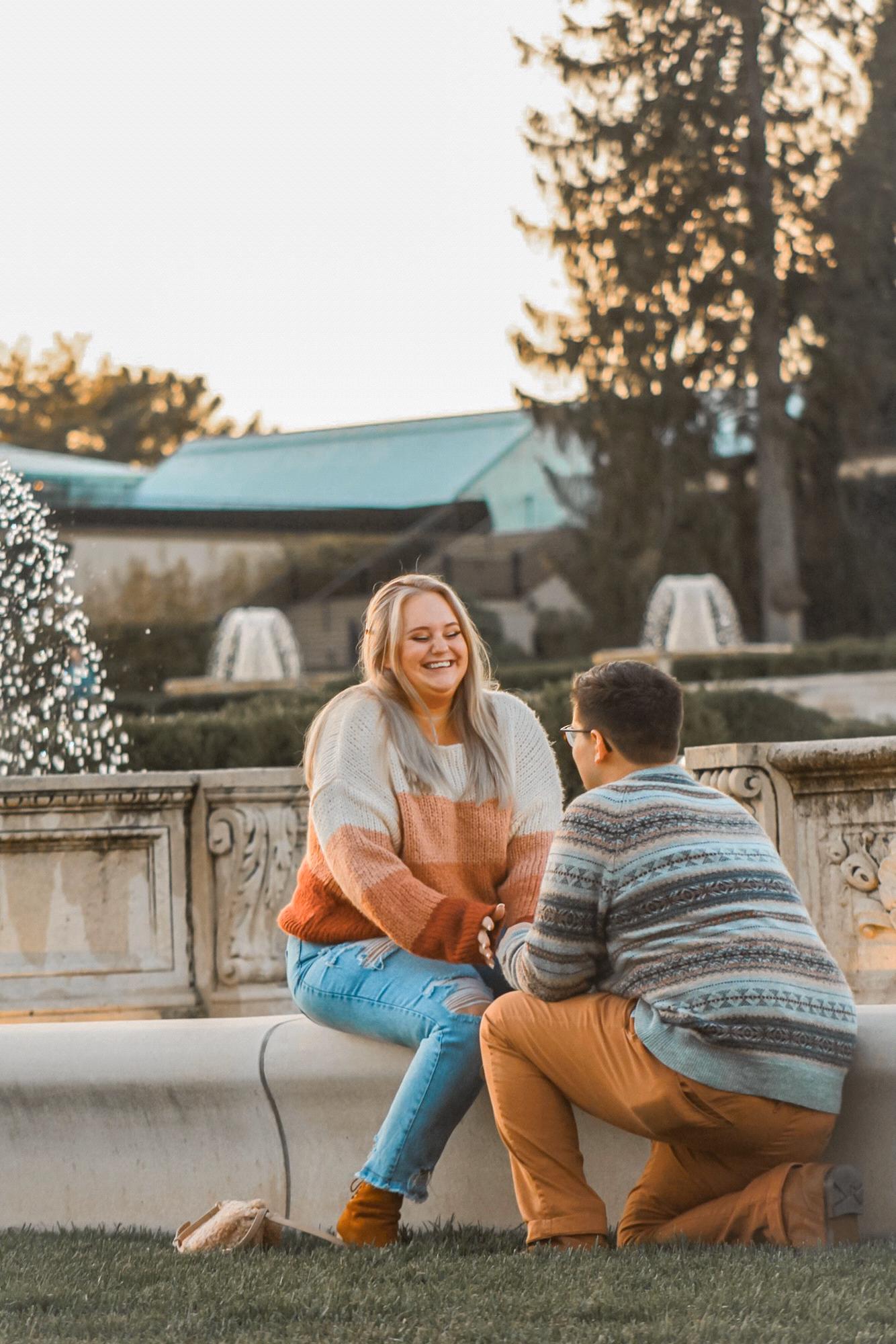 She said yes at Longwood Gardens October 5th
2019