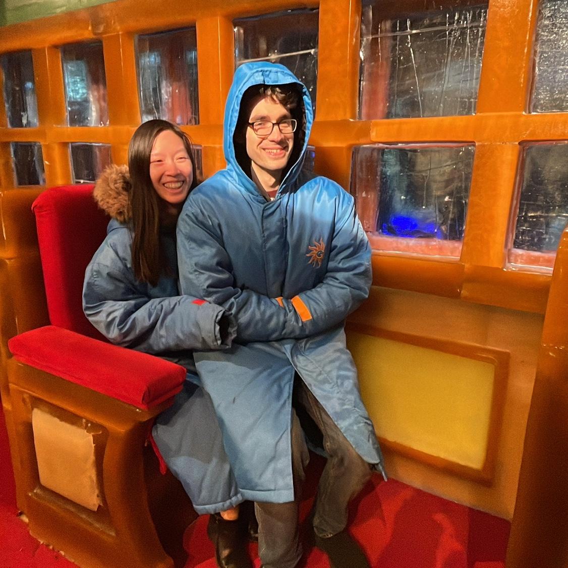 Can you believe that everything here is ice???