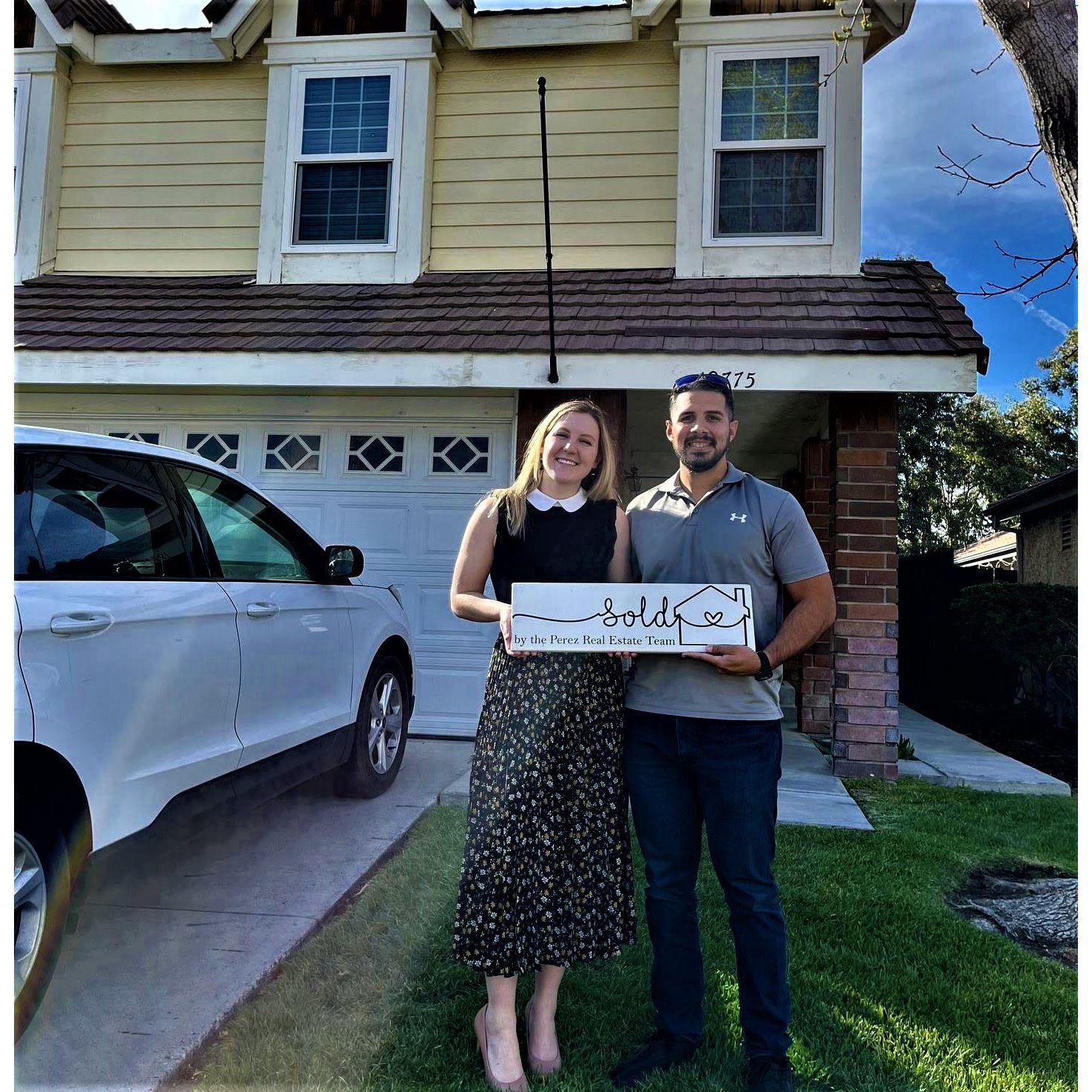 We bought our first home! - February 2022 - Thank you Gabe and Corina!