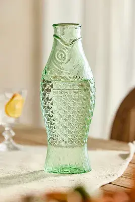 Fish Glass Pitcher