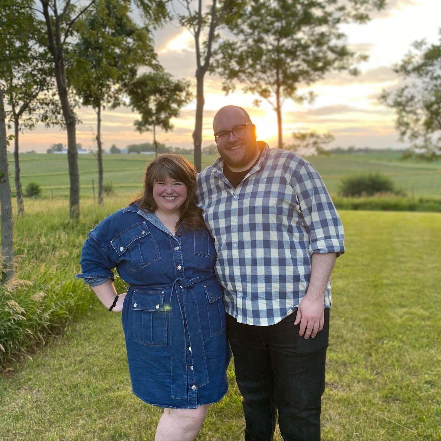This was taken during an amazing weekend where we attended Ari and Ben's wedding in Iowa!