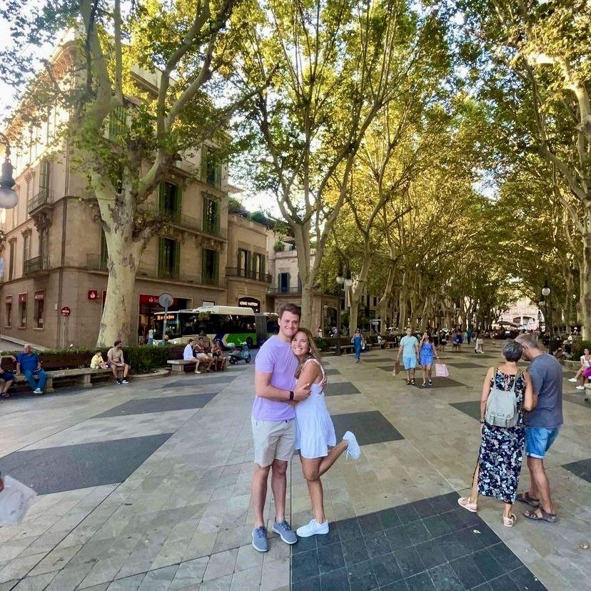 August 2023 - We took our last Europe trip together to Mallorca, Spain