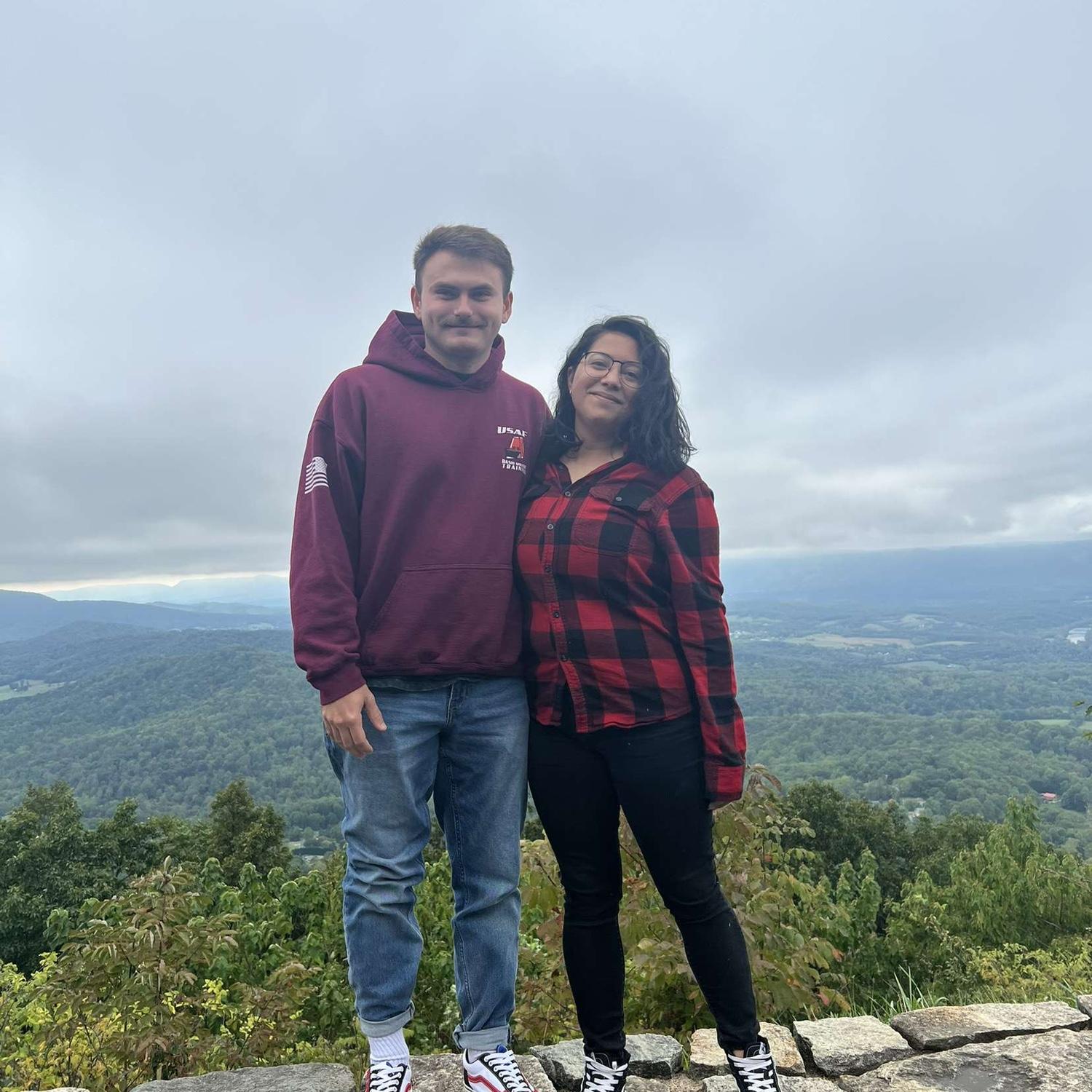 First time in Virginia visiting her family