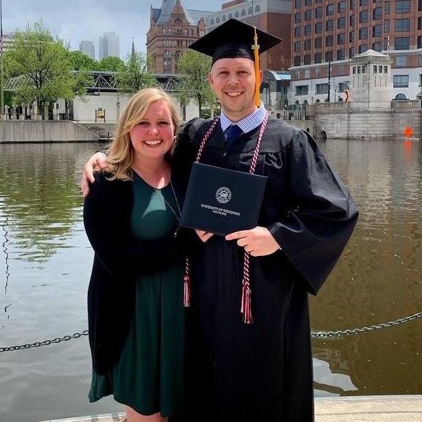 Mike's college graduation