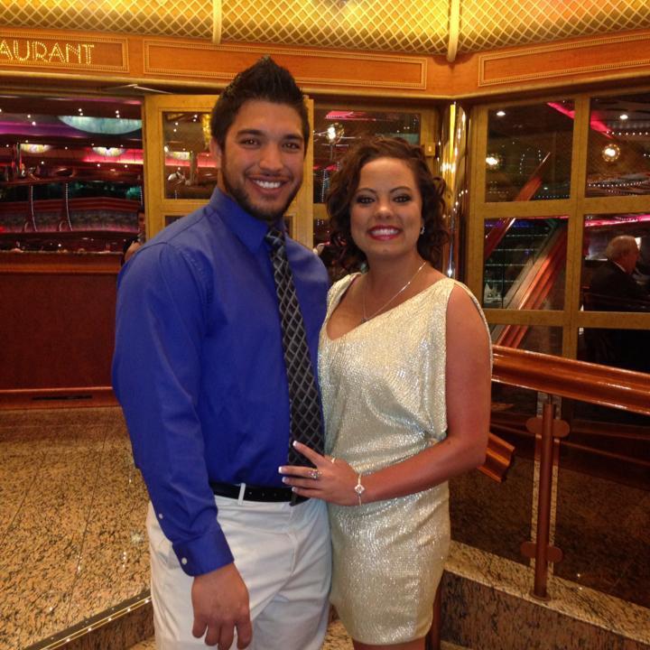 Fancy dinner night on our vacation.
