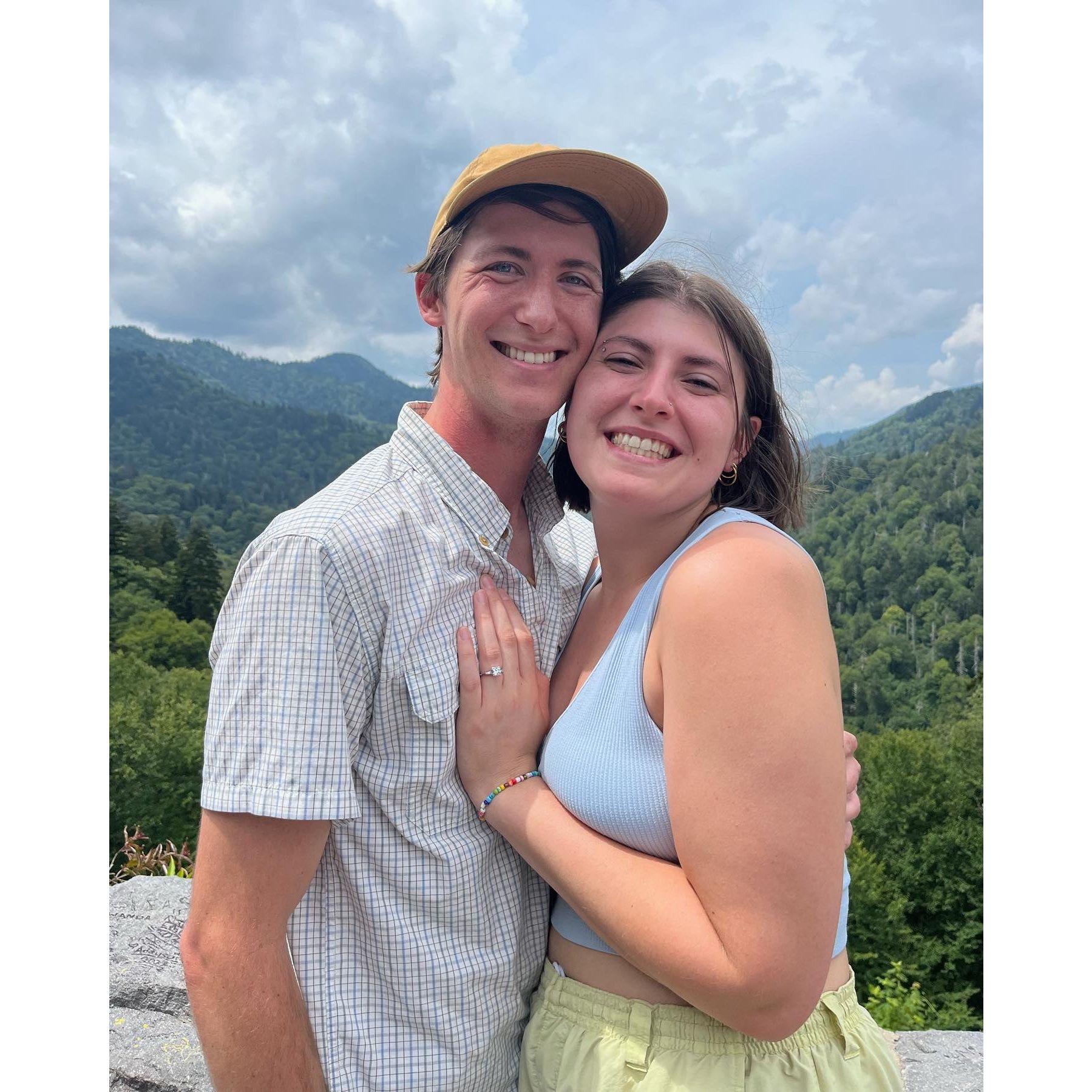 We're engaged!