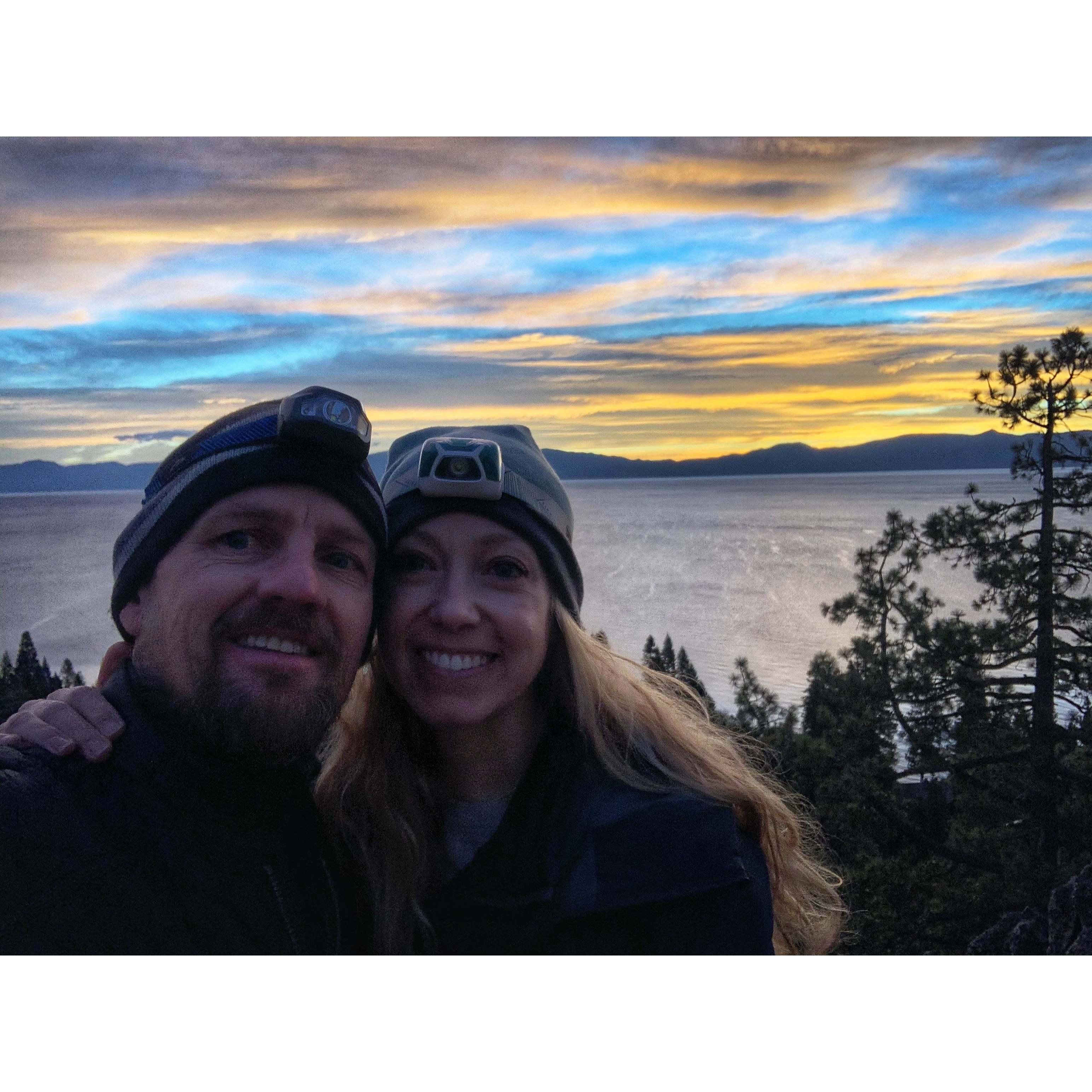 Sunrise hike to Eagle Rock 2020