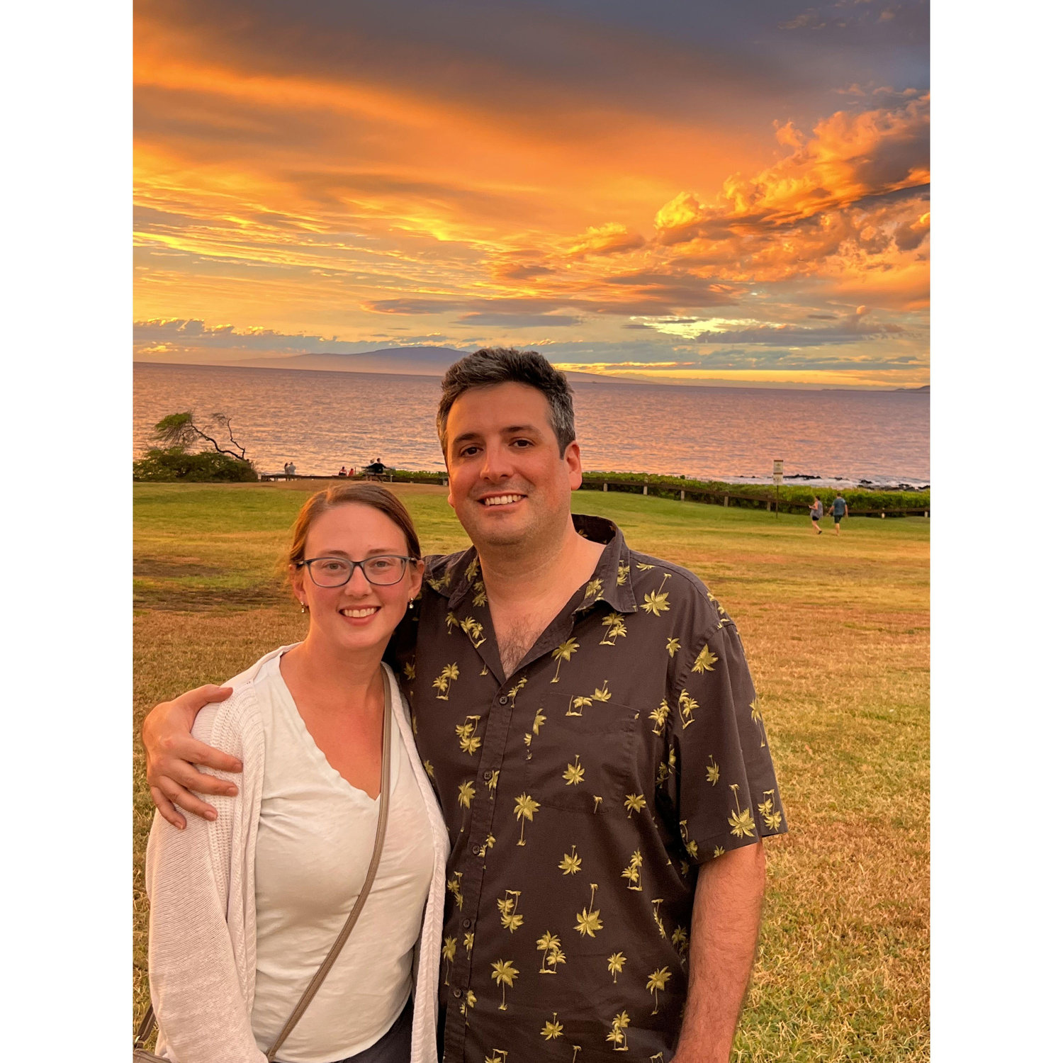 Sunset at Kama'ole Beach, Maui 2023
