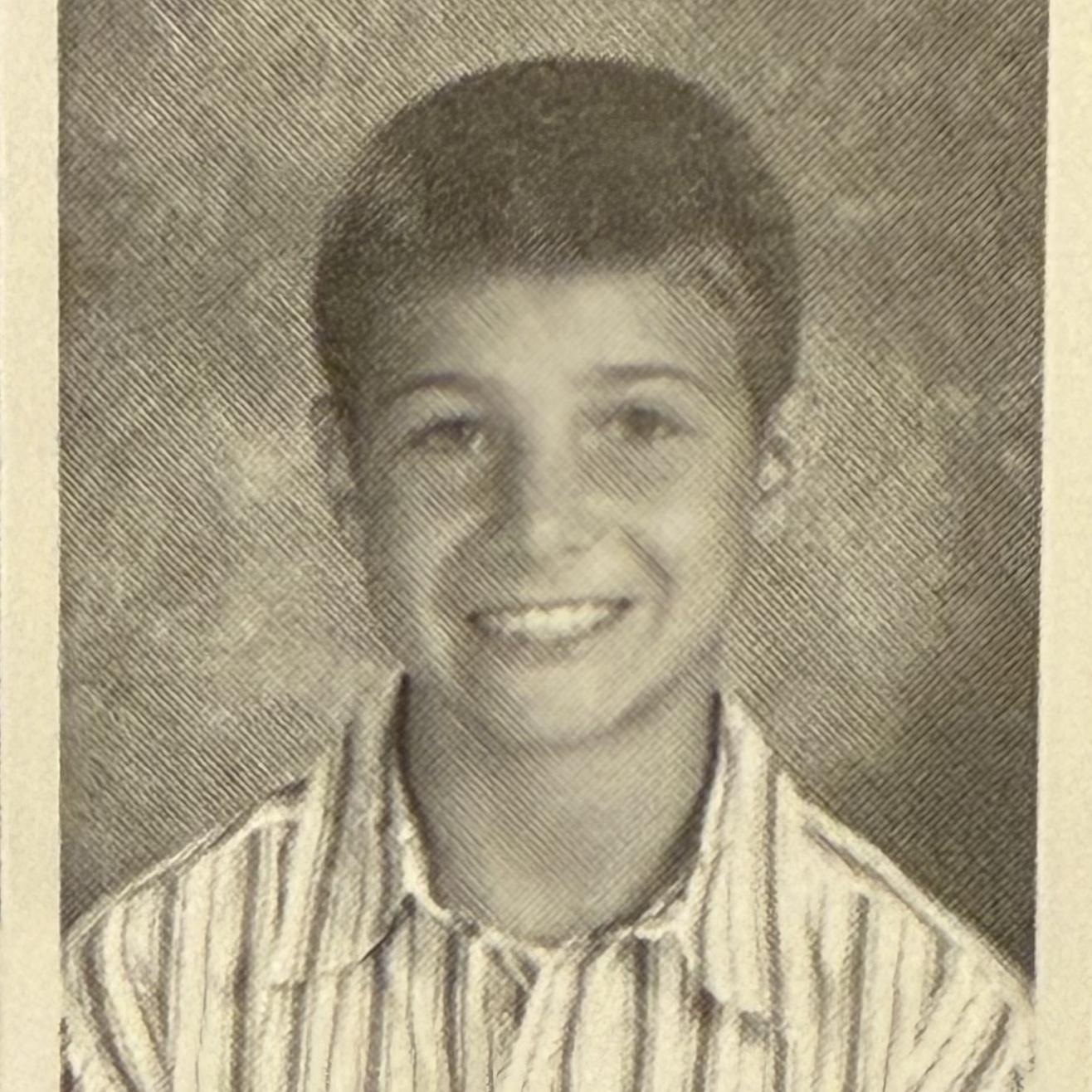 David's 2007 Yearbook Photo