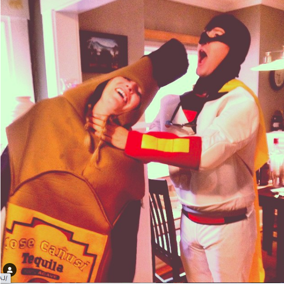 Year 3, 2014:
Space Ghost drinking some tequila during Tour de Fat