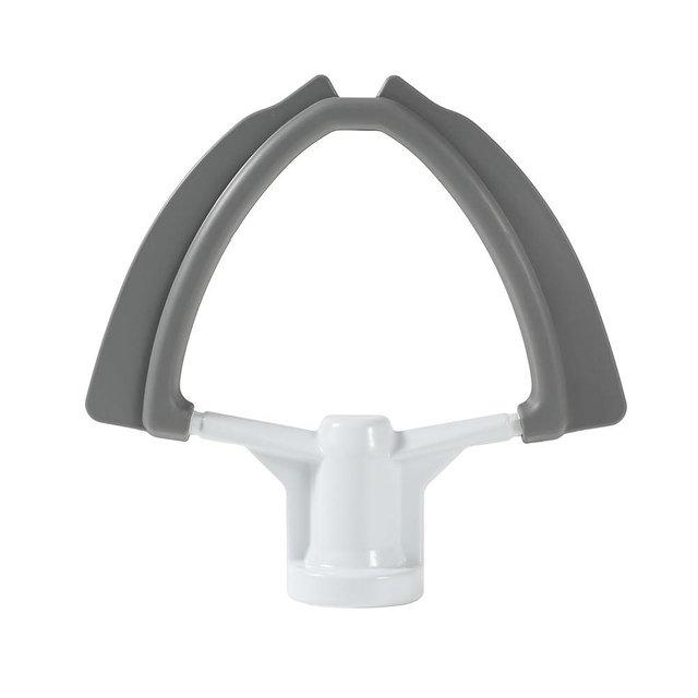 3.5 QT Flex Edge Beater for KitchenAid Artisan Mini Mixer KSM3316X, KSM3311X, KFE35T mixer paddle with flexible silicone edge bowl scraper.