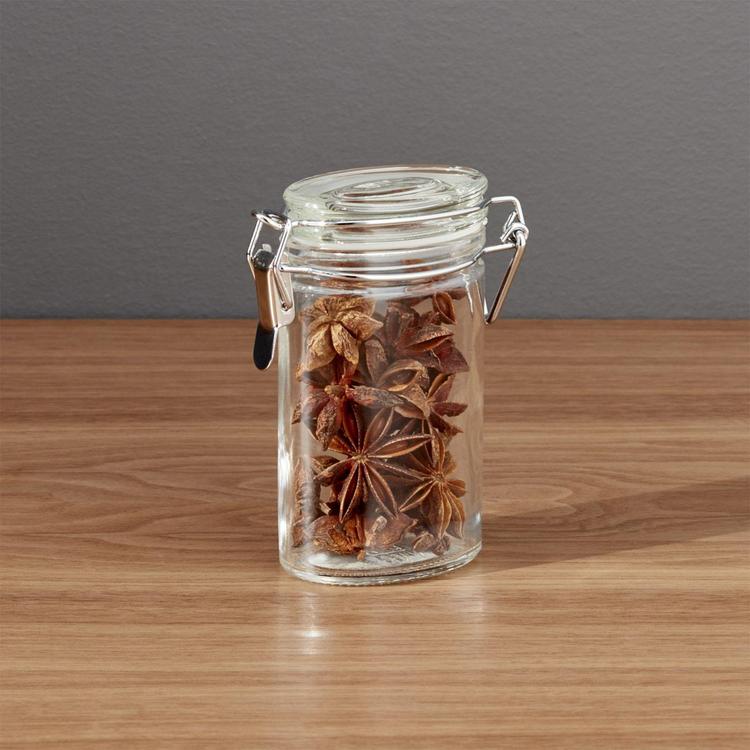 Crate and Barrel, Oval Spice/Herb Jar - Zola