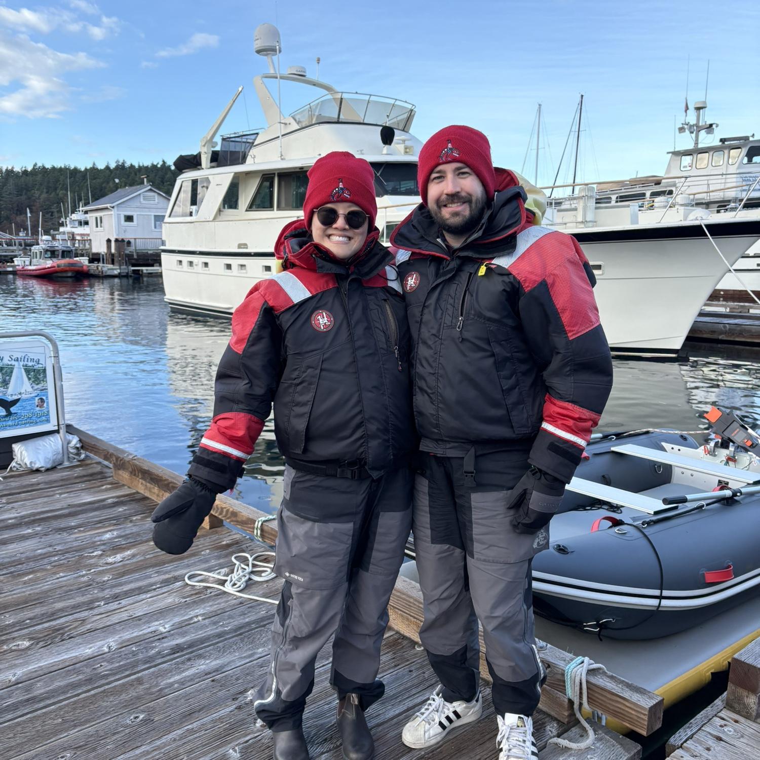 Whale watching tour on San Juan Island