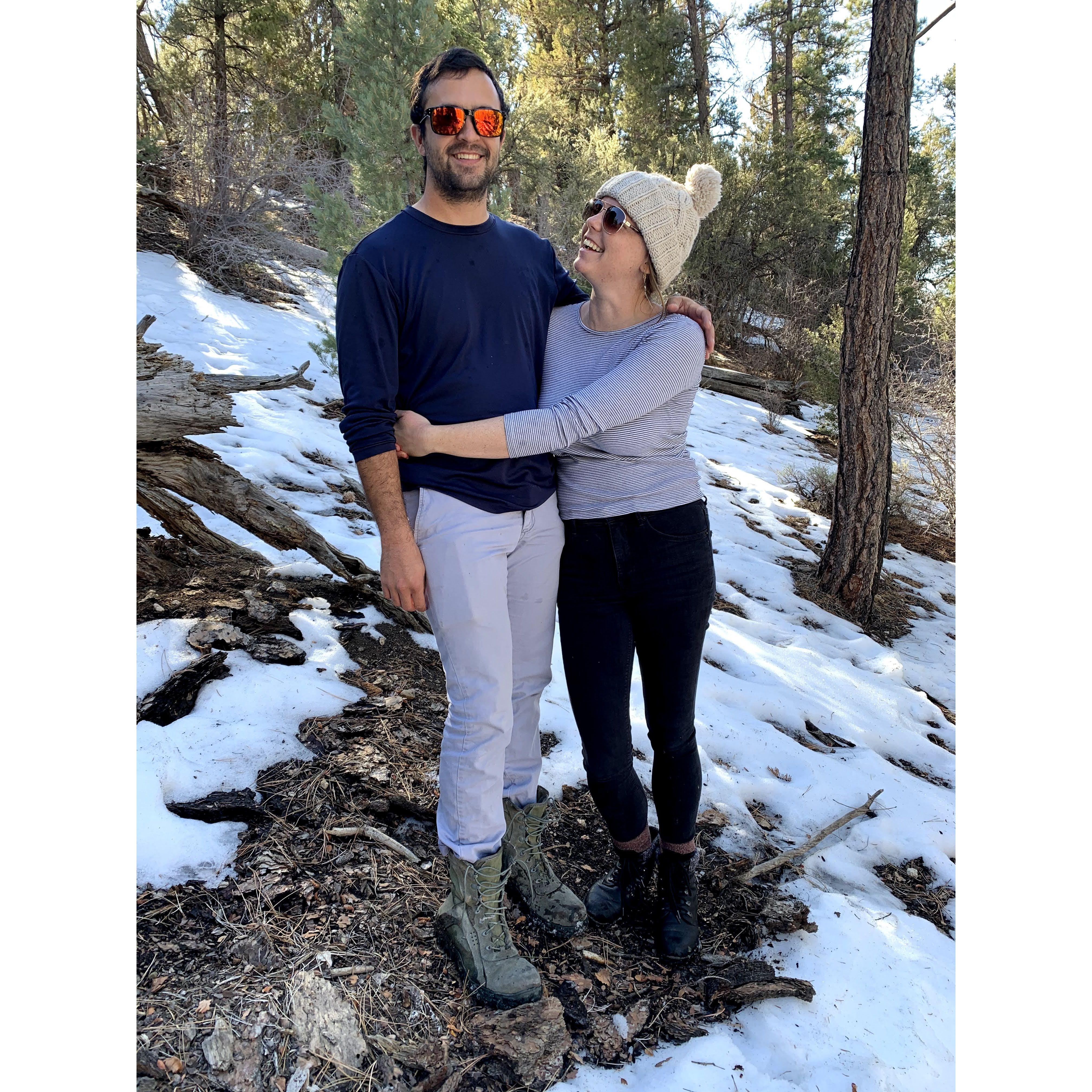 Matt's 29th birthday in Big Bear