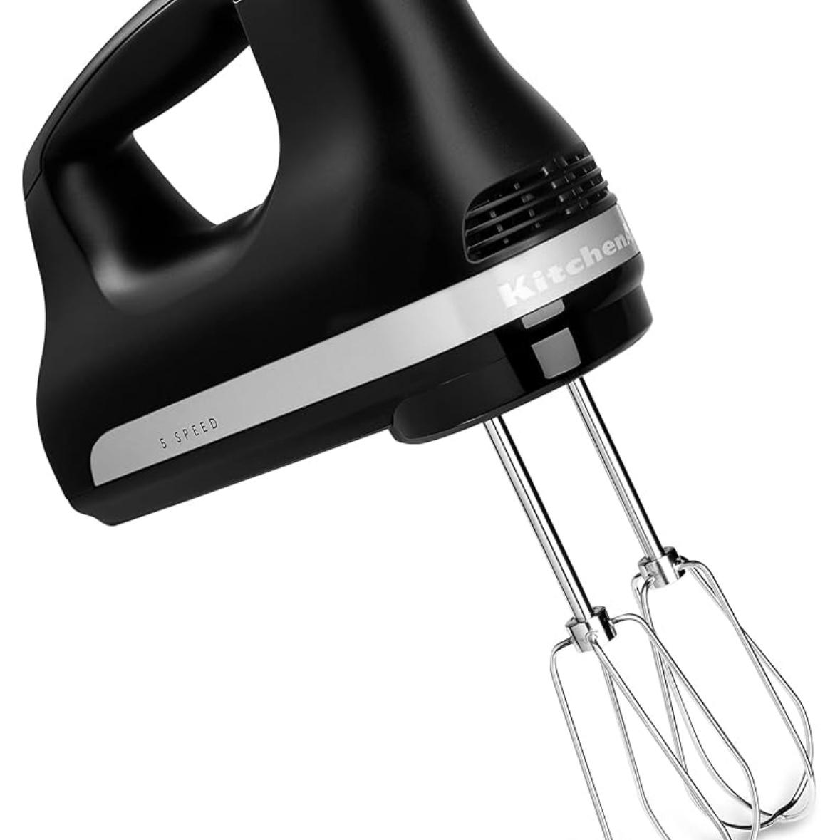 KitchenAid Hand Mixer, Matte Black