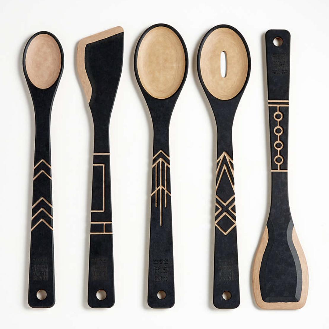 Epicurean x Frank Lloyd Wright Chef Series Utensils, Set of 5