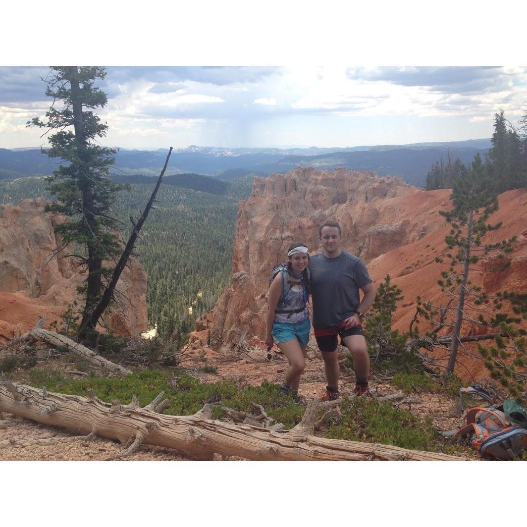 Hiking in Bryce Canyon National Park, 2014