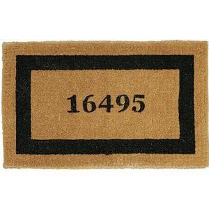 Personalized Doormat, 22 x 36", Black