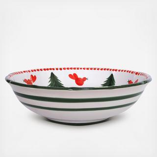Uccello Rosso Serving Bowl