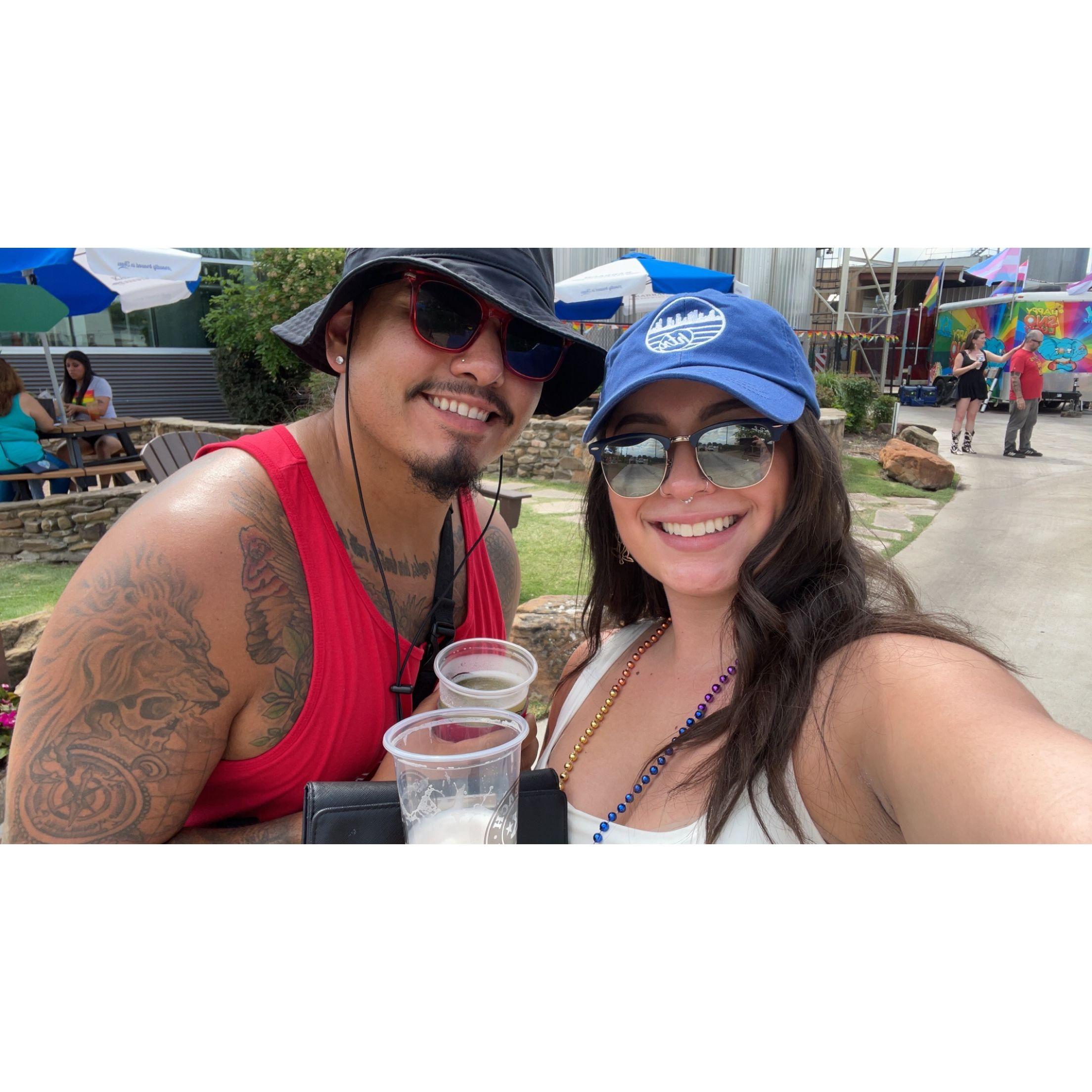 Pride week event at Karbach Brewing Co.
