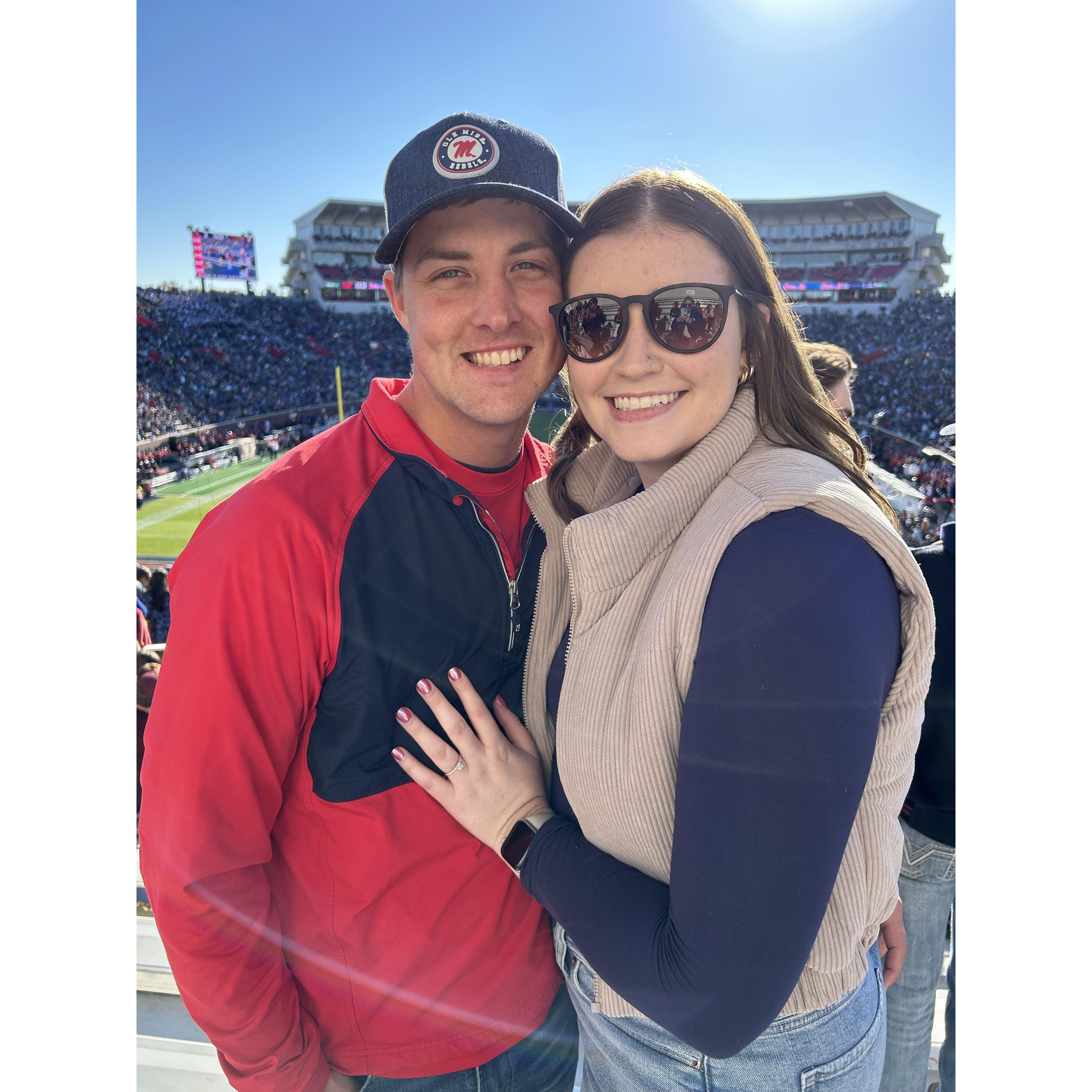 November 2024: Ole Miss football game